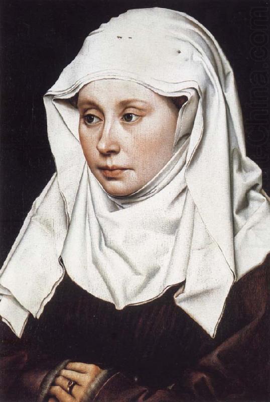 Robert Campin Portrait of a Woman china oil painting image